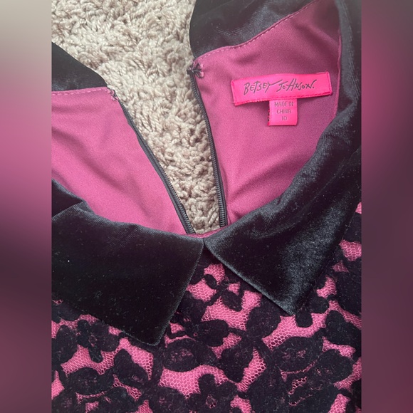 Betsy Johnson velvet dress - Picture 4 of 4